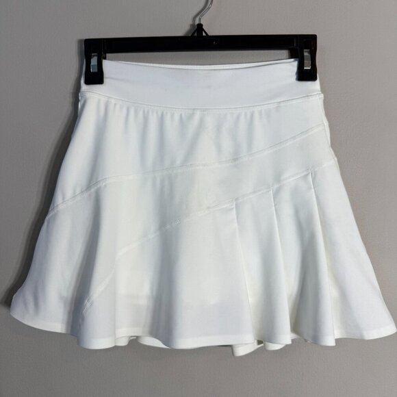 Sweaty Betty Grand Slam Tennis Skort Womens XXS White Active Workout Travel NWOT - Picture 7 of 14